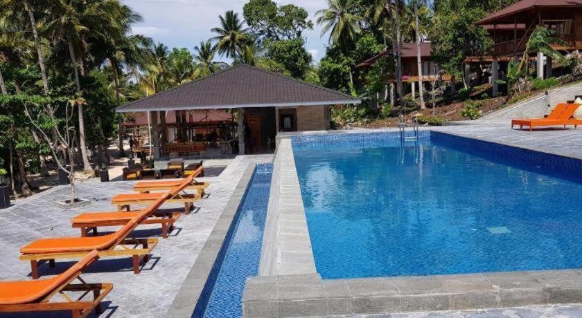30 m2, 1 yatak odalı, 1 banyolu Bungalov, Pulau Bangka bölgesinde Totohe Dış mekan fotoğraf