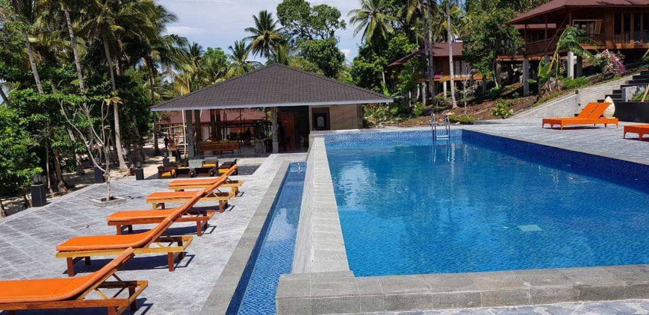 30 m2, 1 yatak odalı, 1 banyolu Bungalov, Pulau Bangka bölgesinde Totohe Dış mekan fotoğraf